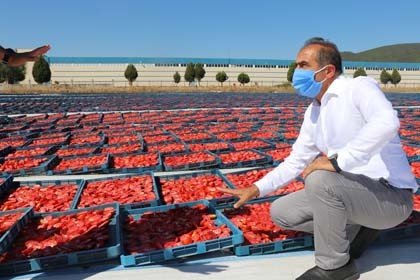 1 milyar dolar ihracat hedefine emin adımlarla ilerliyoruz


Türkiye'nin yaş meyve sebze ihracatının 2020 yılının Ocak - Temmuz döneminde yüzde 24,4'lük artışla 1 milyar 96 milyon dolardan 1 milyar 364 milyon dolara çıktığı bilgisini paylaşan Uçak, "Meyve Sebze Mamulleri İhracatımız ise; yüzde 6'lık artışla 853 milyon dolardan, 902 milyon dolara yükseldi. 2020 yılında Ege Yaş Meyve Sebze İhracatçıları Birliği olarak taze meyve sebze ihracatımız yüzde 44'lükartışla 121 milyon dolardan, 175 milyon dolara, meyve sebze mamulleri ihracatımız ise; yüzde 7'lik artışla 329 milyon dolardan, 352 milyon dolara taşıdık. İhracatımız 2020 yılının Ocak - Temmuz döneminde 527 milyon dolara, son 1 yılda ise; 966 milyon dolara yükseldi. 2020 yılı için belirlediğimiz 1 milyar dolar hedefine emin adımlarla ilerliyoruz. İhracatımızda sürdürülebilirliği sağlamak üretime devam etmekle ve üreticilerimizin memnuniyeti ile mümkün. Bu amaç doğrultusunda çalışıyoruz" şeklinde konuştu.