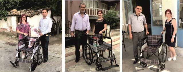200’den Fazla Engelliye Tekerlekli Sandalye Temin Etti

2016 yılında kurduğu Gönül Köprüsü Dayanışma Derneği bünyesinde bağışçılardan kullanılmış eşya ve giysi toplayan Şenocak, bunları kendi imkanlarıyla ihtiyaç sahiplerine iletiyor. Eşyaları kendi arabasıyla toplayıp dağıtan, derneğin kirasını dahi kendi cebinden ödeyen Şenocak, gönüllülerin desteğiyle bugüne kadar 200’den fazla ihtiyaç sahibi engelliye tekerlekli sandalye yardımında bulundu. Binlerce yatalak hasta ve hasta yakınına yardım yapılmasını sağlayan Şenocak, köy okullarına giysi ve kırtasiye yardımı ulaştırdı, Ramazan aylarında ihtiyaç sahiplerine gıda paketleri dağıttı, tüm eşyalarıyla yeni evlenen 3 çiftin evini döşedi.