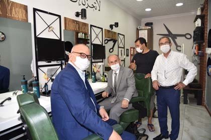 Covid-19 salgınıyla mücadele kapsamında İçişleri Başkanlığı tarafından 81 il valiliğine gönderilen genelge doğrultusunda Manisa'da da bir dizi denetimler gerçekleştirildi