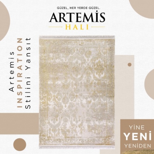 İsmini ve ilhamını mitolojinin en güçlü kadın karakterinden alan Artemis Halı, modern sanatın halı tasarımlarına yansıması olarak ön plana çıkan Inspiration koleksiyonu ile yaşam alanına ilham oluyor.