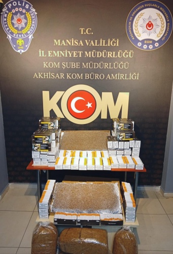 KAÇAKÇILIĞA GEÇİT YOK
Kaçakçılık ve Organize Suçlarla Mücadele Şube Müdürlüğümüzce, tütün ve tütün mamulleri kaçakçılığının önlenmesine yönelik yürütülen çalışmalar kapsamında Turgutlu, Kırkağaç ve Akhisar ilçelerinde eş zamanlı operasyonlar gerçekleştirildi.