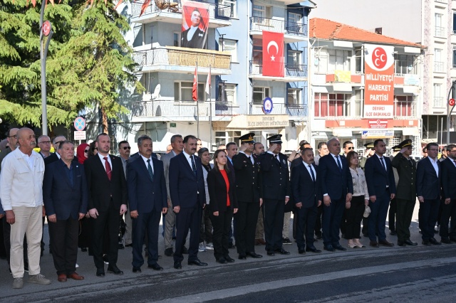 Demirci'de 19 Mayıs Atatürk’ü Anma Gençlik ve Spor Bayramı kutlandı