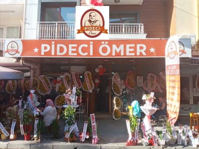Manisa'nın Turgutlu İlçesinde Ömer Yaşar'ın işletmeciliğini yaptığı 'Pideci Ömer' Hizmete girdi.