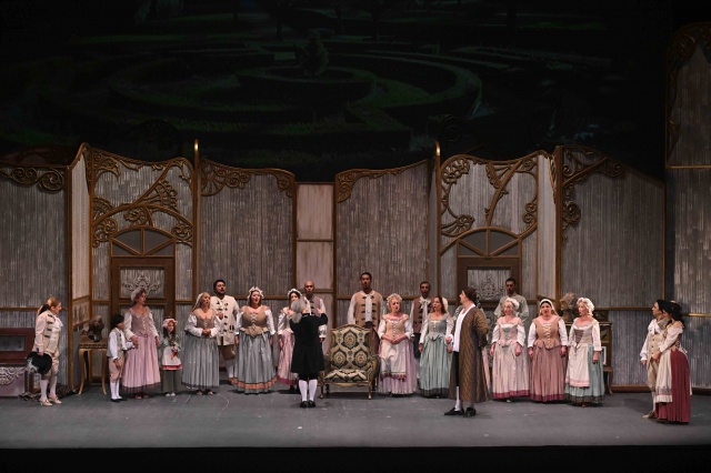 Operanın librettosu, Beaumarchais'nin 1784 tarihli sahne komedisi La folle journée, ou le Mariage de Figaro (Çılgın Gün veya Figaro'nun Düğünü) adlı eserine dayanıyor. Hikâye, hizmetkârlar Figaro ve Susanna'nın düğün hazırlıkları sırasında, Susanna’ya göz koyan Kont Almaviva’nın planlarını boşa çıkarma çabasını konu alıyor. Sınıfsal çatışmayı keskin bir mizahla ele alan ve gelmiş geçmiş en büyük operalardan biri kabul edilen eser, dünya genelinde en sık sahnelenen operalar listesinde sürekli ilk onda yer alıyor.