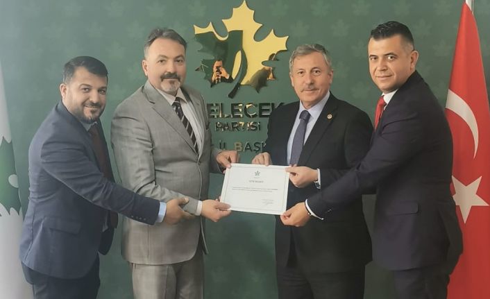 Gelecek Partisi Şehzadeler Kurucu İlçe Başkanlığı'na Özdemir atandı
