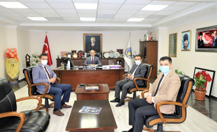 Manisa Büyükşehir Belediyesi Genel Sekreteri Aytaç Yalçınkaya’dan Başkan Akın’a Ziyaret