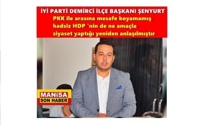 Başkan Şenyurt ABD Başkanı Biden ve HDP'nin 1915 olaylarına yaptıkları açıklamalara tepki gösterdi