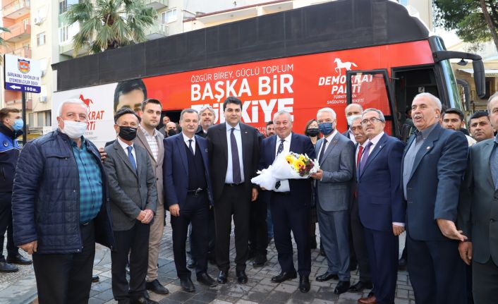 DP Genel Başkanı Uysal'dan Saruhan’lı da Başkan Bilgin'e Ziyaret
