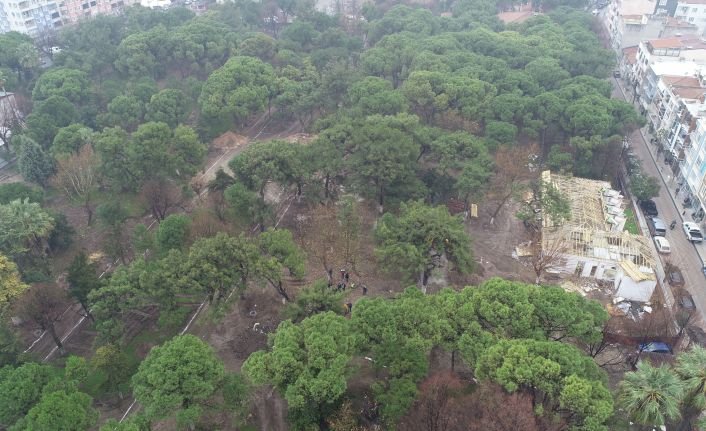 Akhisar'a Nefes Alanı Olacak  Kültürpark Düzenlemeleri Hızla İlerliyor