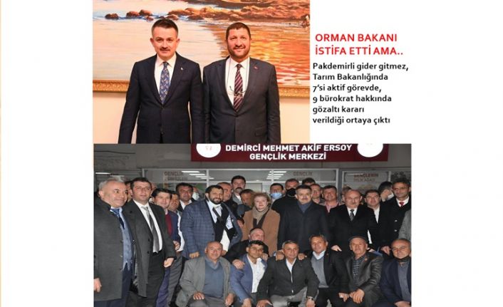 Pakdemirli gider gitmez, Tarım Bakanlığında 7’si aktif görevde, 9 bürokrat hakkında gözaltı kararı verildiği ortaya çıktı