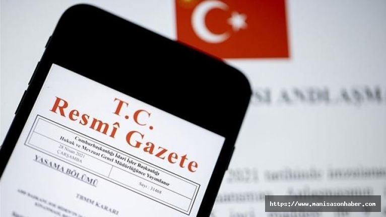 Resmi gazete yayımlandı! Manisa'da bazı ilçelerin kaymakamları değişti!