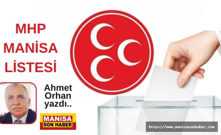 MHP Manisa Listesi