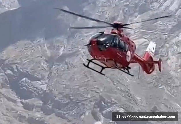 SON DAKİKA! Yılan Tarafından Isırılan Hasta Helikopter Ambulans İle Hastaneye Yetiştirildi