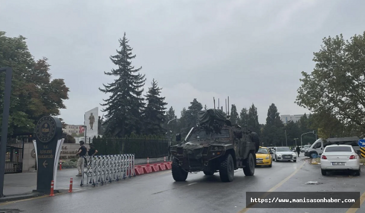 Ankara'da İçişleri Bakanlığı'na Canlı Bomba Saldırısı Yapıldı