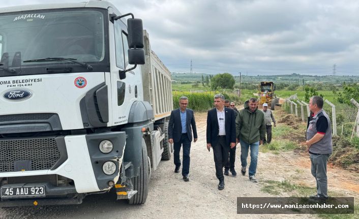Tarımın Geleceği İçin Ova Yollarında Güçlendirme Çalışmaları Devam Ediyor…
