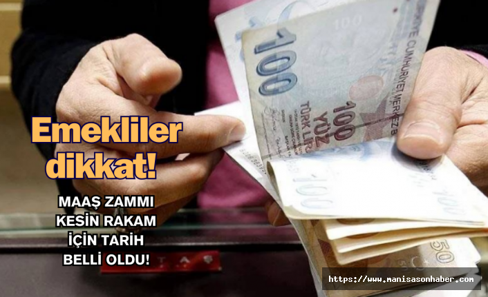 Emekliler dikkat! Maaş Zammı Kesin rakam için tarih belli oldu!