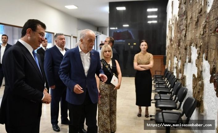 İmamoğlu'ndan Türk-İş ve Hak-İş'e ziyaret
