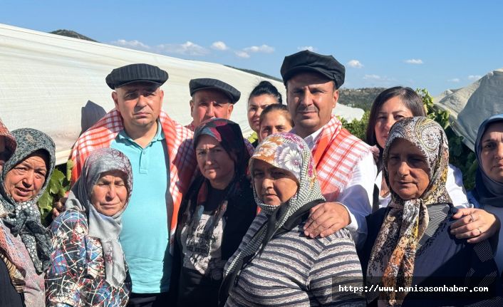 “GEÇEN SENE 16-17 LİRA OLAN SUMALIK ÜZÜM ŞİMDİ 7 LİRA TMO NEREDE?”