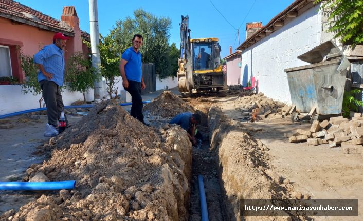Manisa Kayaaltı Mahallesine Sağlıklı ve Kesintisiz İçme Suyu Hattı