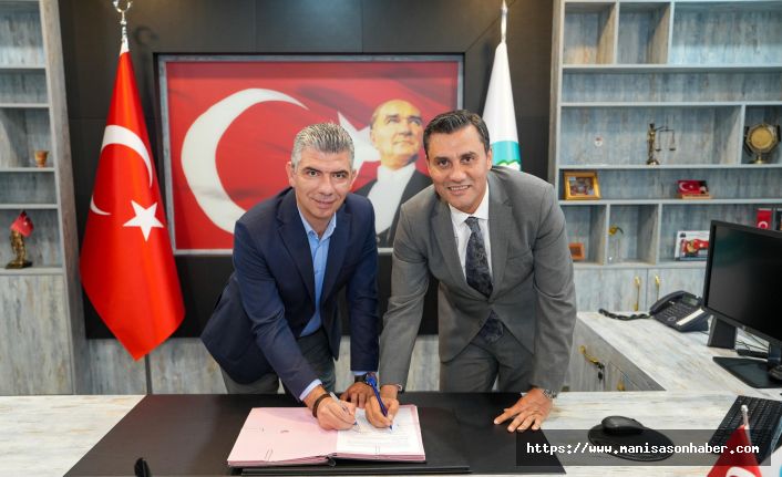SOMA BELEDİYESİ İLE MANİSA BÜYÜKŞEHİR BELEDİYESİ ARASINDA ASFALT PROTOKOLÜ İMZALANDI 