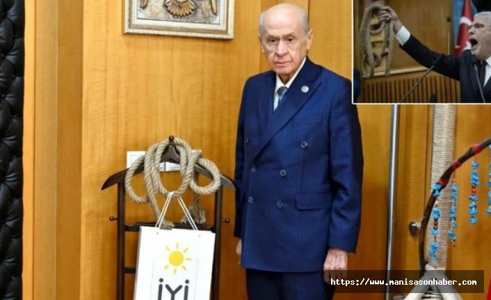 Bahçeli İstedi, Dervişoğlu Gönderdi! İdamlık Yağlı Urgan MHP Genel Merkezi'nde!