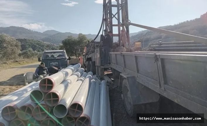 Manisa'da bir bölgeye daha sağlıklı ve kesintisiz içme suyu hattı