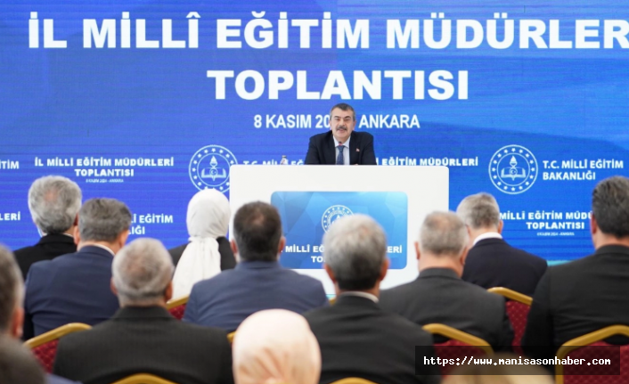 81 İl Müdürü ara tatil öncesi eğitimi Ankara'dan değerlendirdi