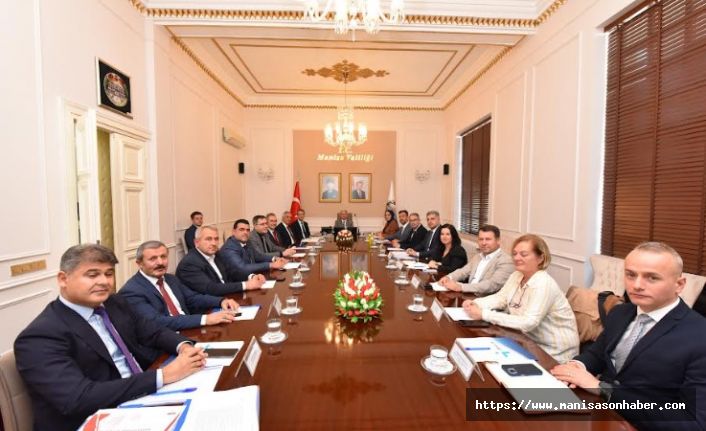 Vali Özkan, İl İstihdam ve Mesleki Eğitim Kurulunu Topladı