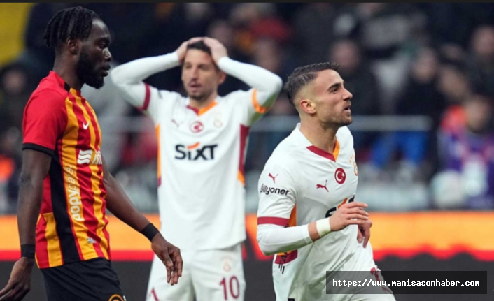 Galatasaray, Kayserispor'u 5-1 mağlup ederek fark atmaya devam ediyor