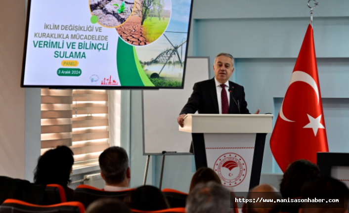 İzmir'de kuraklıkla mücadele için verimli ve bilinçli panel