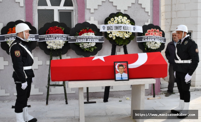 Polis memuru Serdar Gülcan'a Manisa'da son görev!