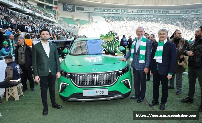 Togg, Bursaspor’un tribün ve şort sponsoru oldu