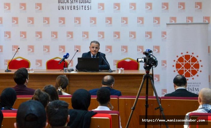 'Türkiye Yüzyılı'nın 'İletişim' alanındaki yansımaları Bilecik'te anlatıldı