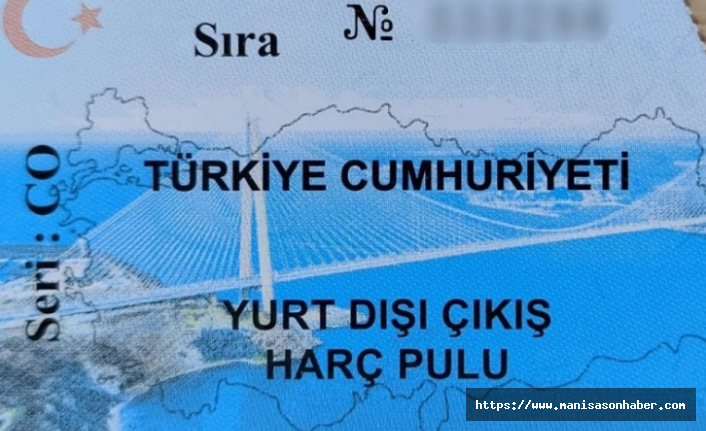 Yurt dışı çıkış harcında pulla ödeme devri bitiyor!
