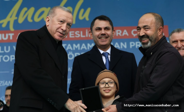 Cumhurbaşkanı Erdoğan: Yıl sonuna kadar tüm konutlar teslim edilecek