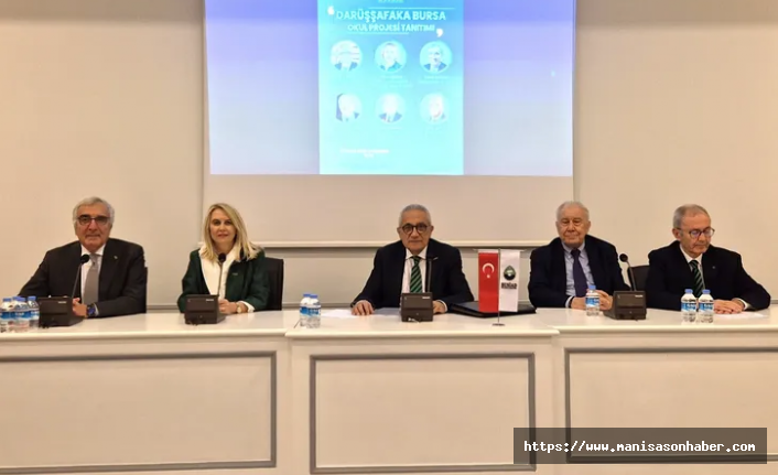 Darüşşafaka Bursa’ya okul için iş insanlarının desteğini bekliyor