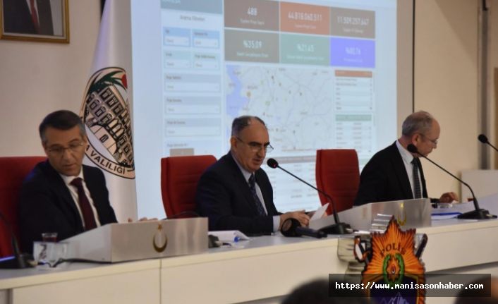 Manisa'da yılın ilk İl Koordinasyonu toplandı