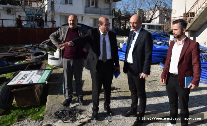 Selendi'ye  yeni şantiye kurulması için hazırlıklara başlandı
