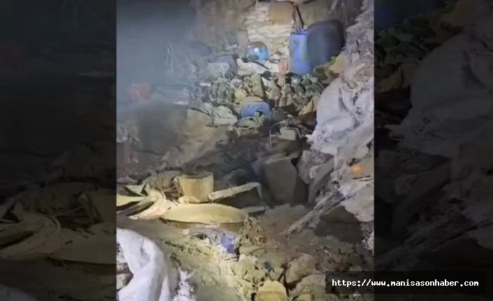 Pençe Kilit'te teröristlere ait bir mağara imha edildi