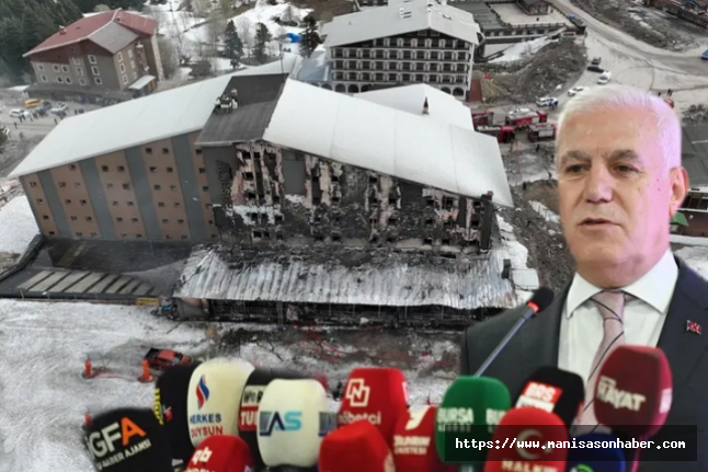 Başkan Bozbey Uludağ'daki otel yangınını değerlendirdi: Sezondan sonra olması faciayı önledi!