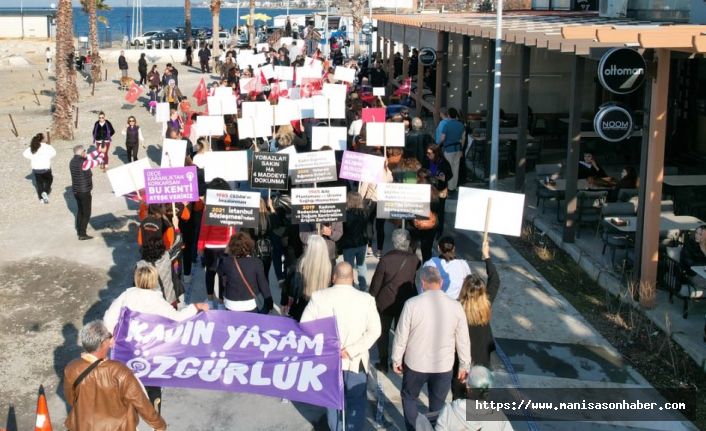 Türkiye'de bir ilk... Güzelbahçe'de 'tersine yürüyüş' gerçekleştirildi