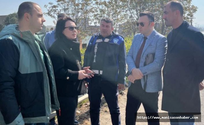 Manisa Turgutlu’da yola dökülen atık için yasal süreç başlatıldı