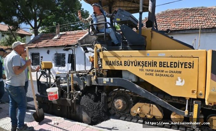 Manisa Büyükşehir’den Asfalt ve Hizmet Atağı: Mahalleler Yılların İhmalinden Kurtuluyor