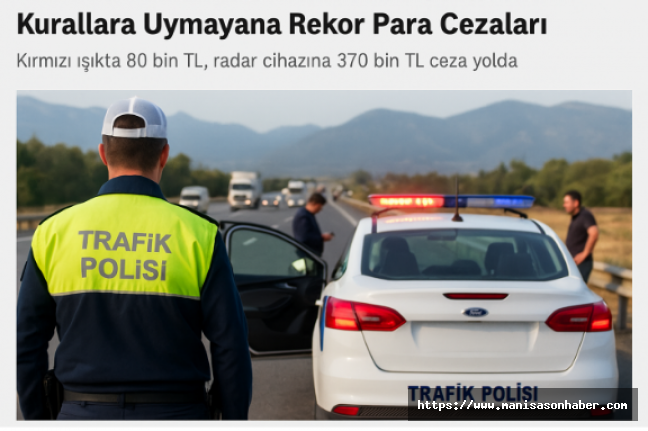 Trafik Cezalarında Yeni Dönem: Kurallara Uymayana Rekor Para Cezaları Geliyor