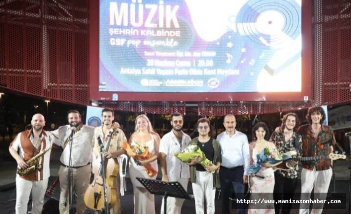 Akdeniz akşamları ‘Müzik Şehrin Kalbinde’ konseriyle renkleniyor