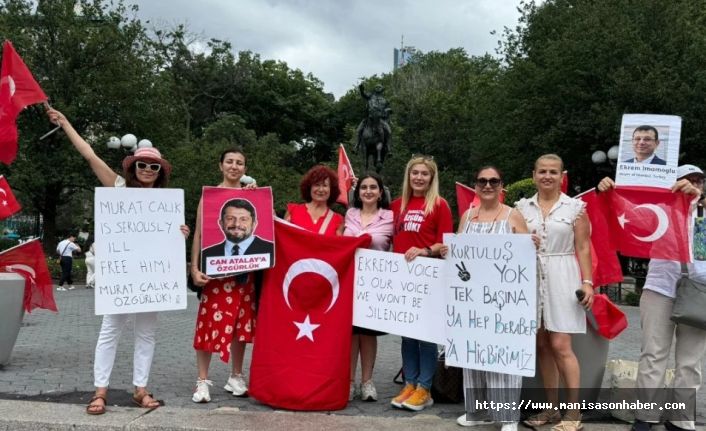 New York’ta İmamoğlu ve Tutuklular İçin Adalet Çağrısı