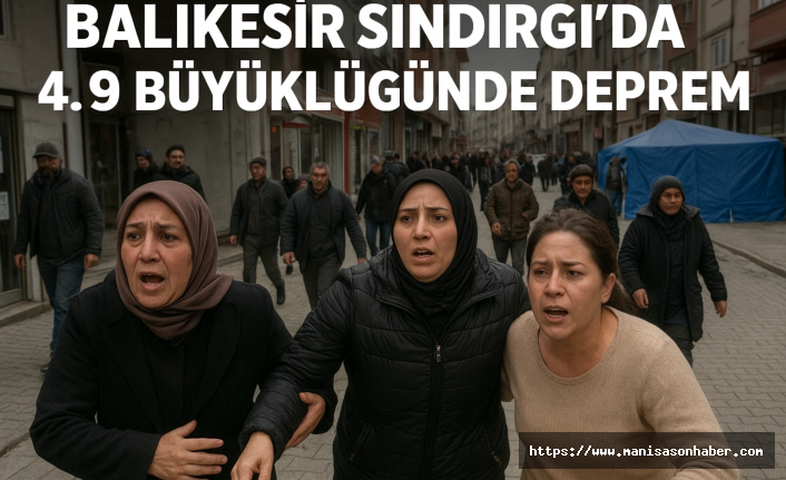 SON DAKİKA! Balıkesir Sındırgı’da 4.9 Büyüklüğünde Deprem! Vatandaşları Panikle Sokağa Döktü