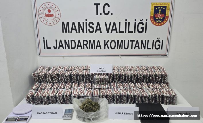Manisa’da Uyuşturucu Operasyonu: On Binlerce Sentetik Hap ve Esrar Ele Geçirildi