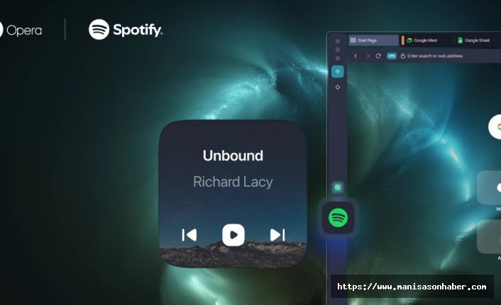 Opera ve Spotify’dan Tarayıcıda Müzikle Senkron Yeni Deneyim: Sonic Tema Kullanıma Sunuldu
