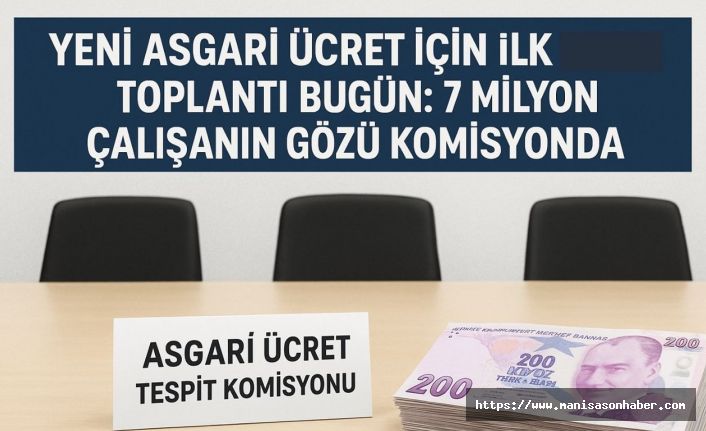 Yeni Asgari Ücret İçin İlk Toplantı Bugün: 7 Milyon Çalışanın Gözü Komisyonda